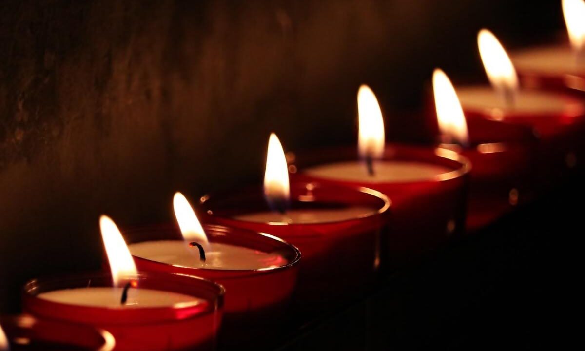 Candele lutto