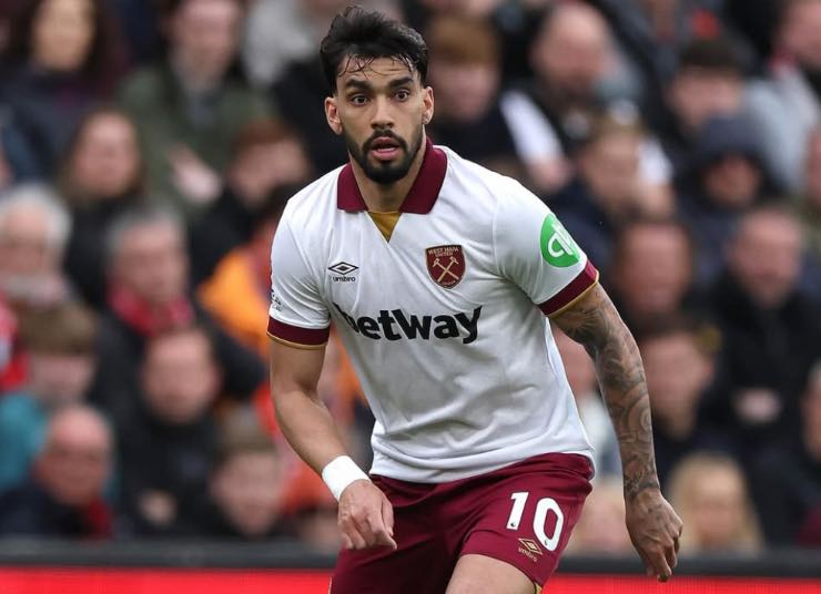 Lucas Paquetà pianto