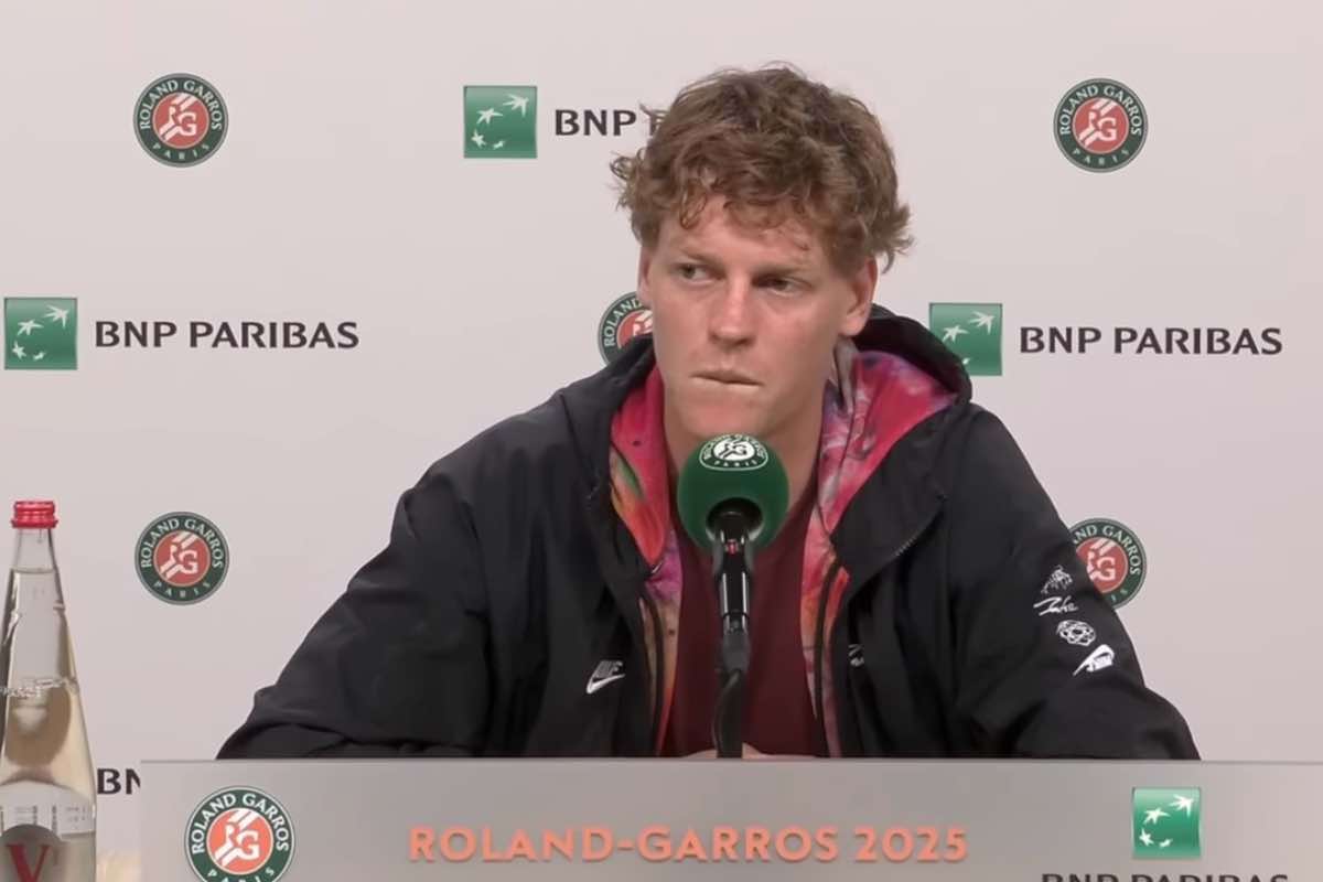 Sinner in conferenza