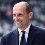 Allegri prima di una gara della Juve