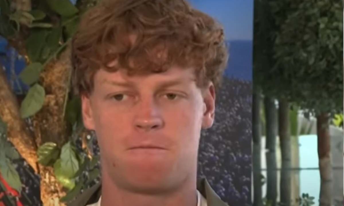 Sinner durante un'intervista
