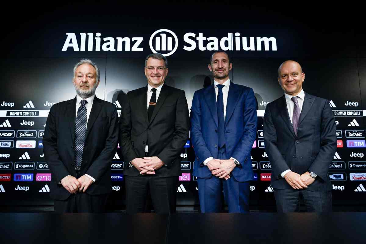 Dirigenza Juve Chiellini
