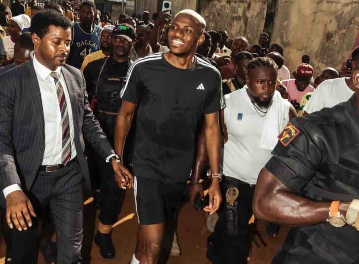 Osimhen torna in nigeria