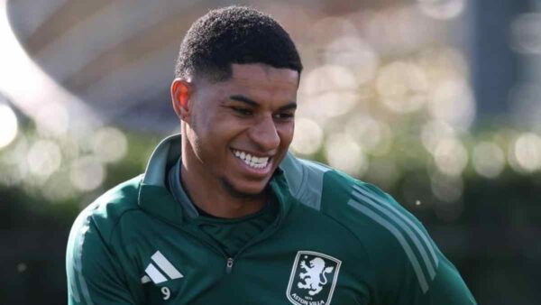 Rashford in allenamento