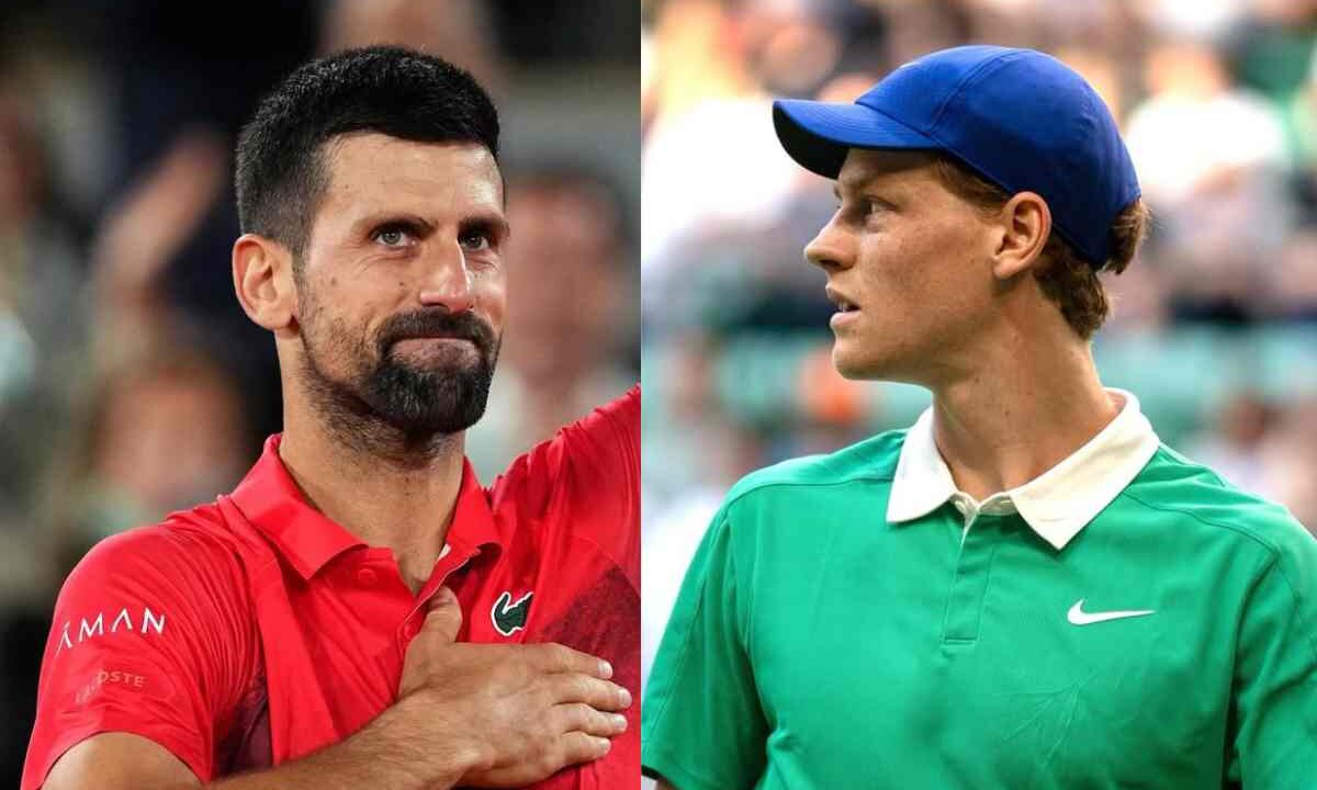 Novak Djokovic e Jannik Sinner