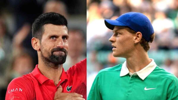 Novak Djokovic e Jannik Sinner