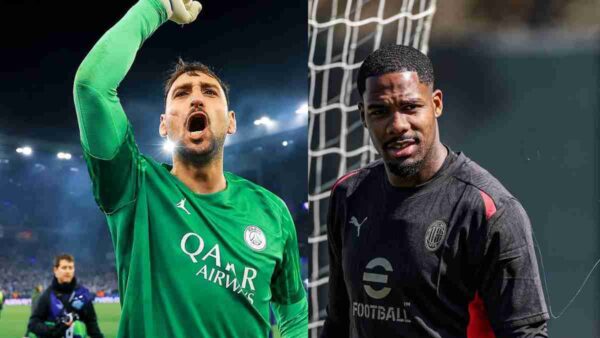 Gigio Donnarumma e Mike Maignan
