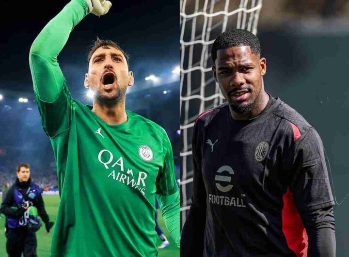 Gigio Donnarumma e Mike Maignan