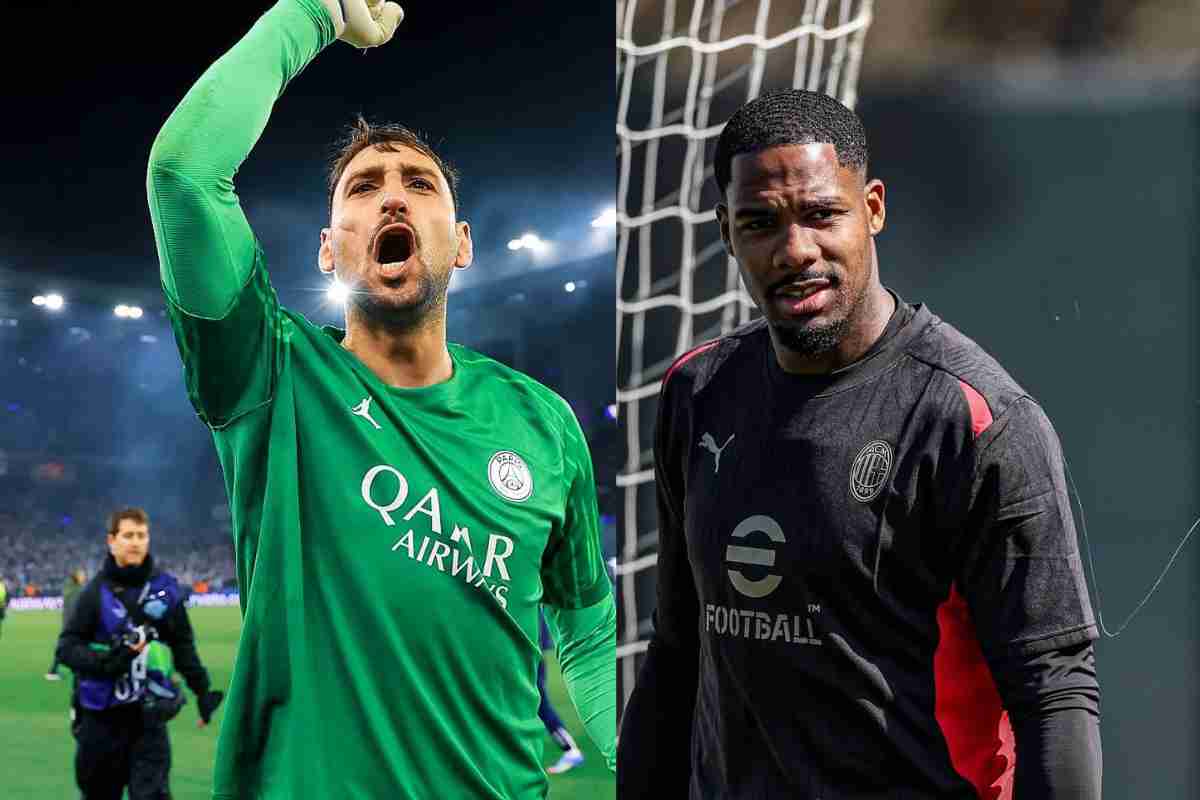 Gigio Donnarumma e Mike Maignan