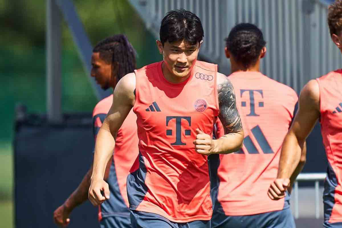 Kim in allenamento