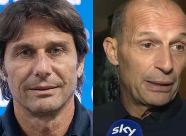 Antonio Conte e Max Allegri