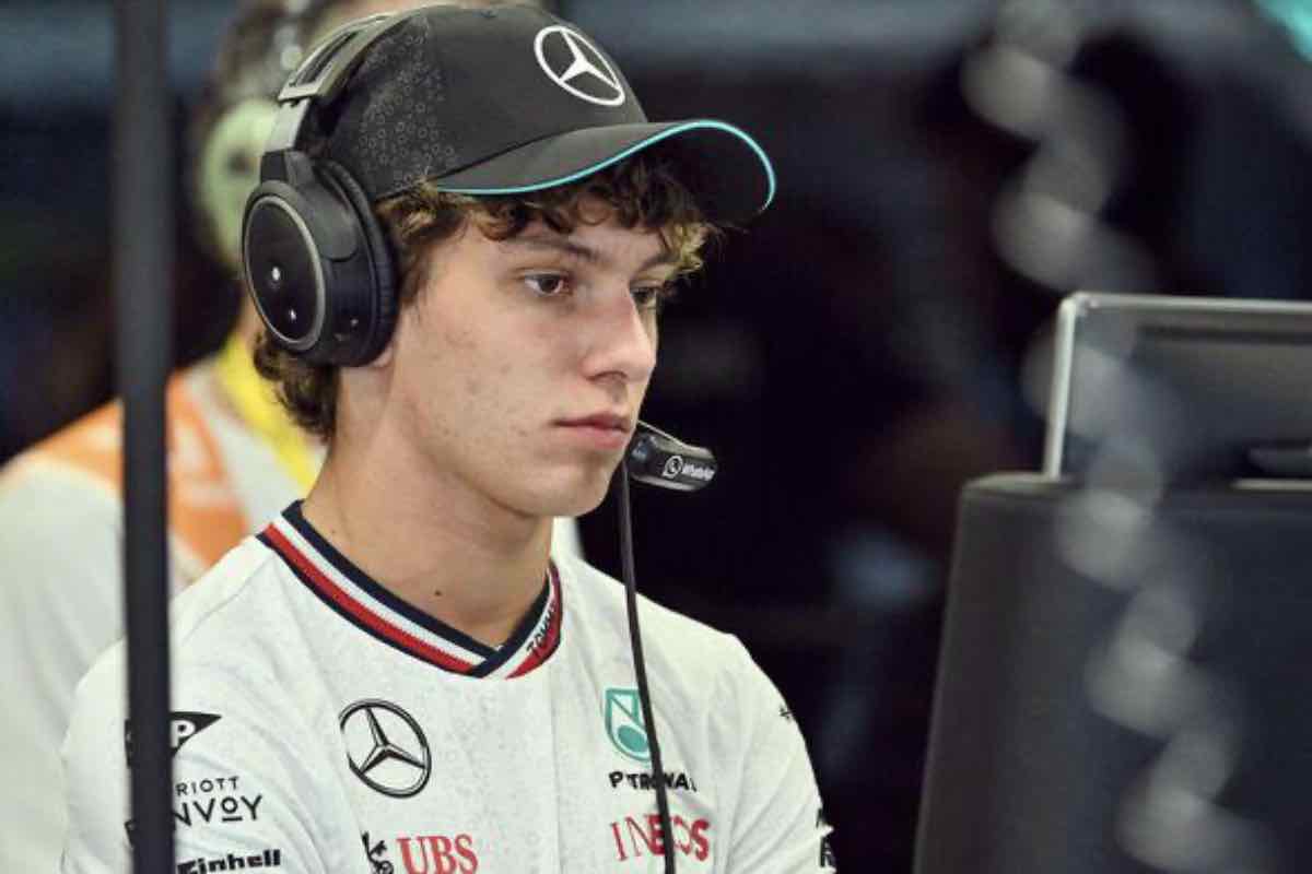 Kimi Antonelli incidenti