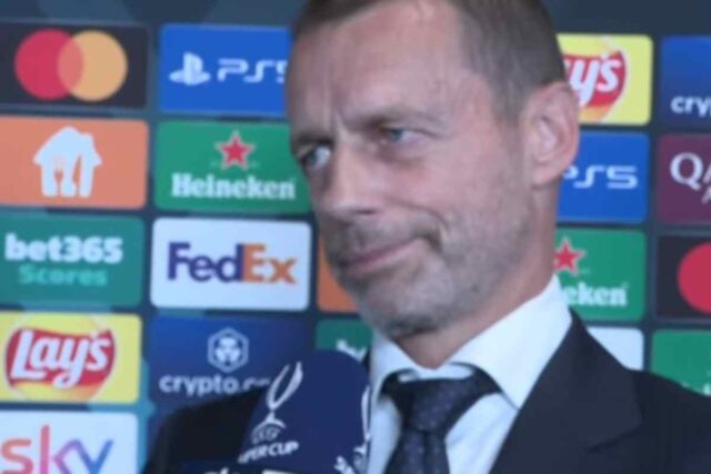Stop alla Serie A, Ceferin ci va giù pesante: si muove anche la FIFA