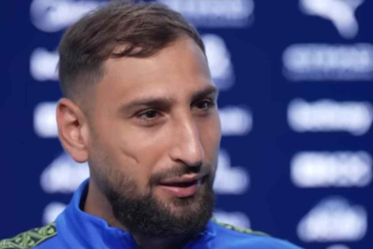 Gigio Donnarumma in primo piano