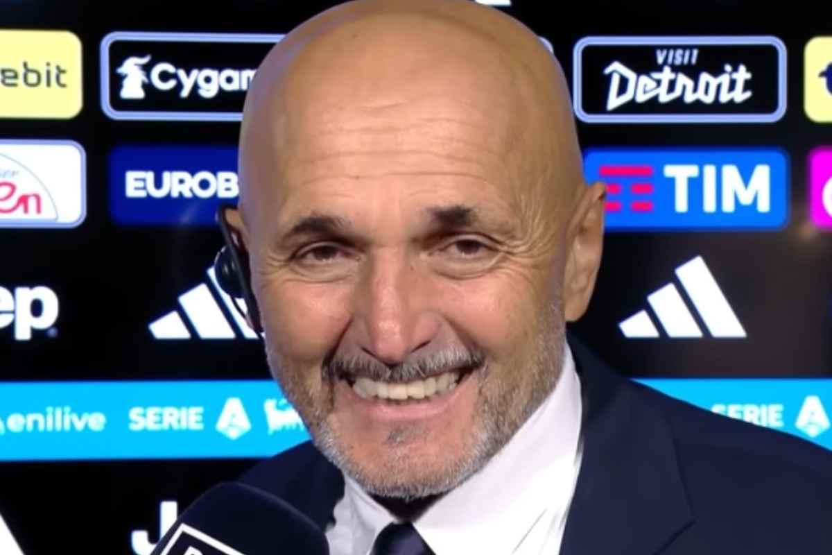 Luciano Spalletti sorride