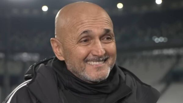 Luciano Spalletti sorride