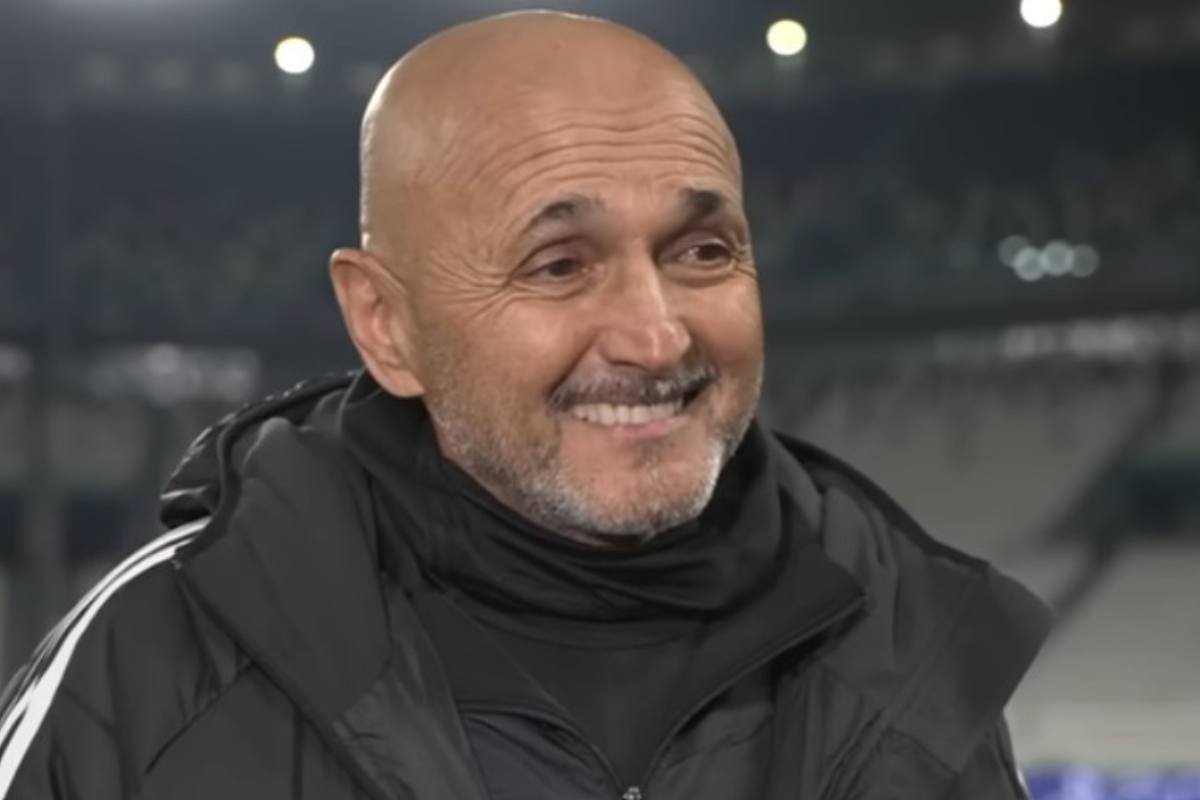 Luciano Spalletti sorride
