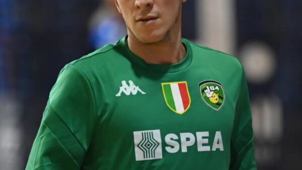 Giocatore della L84 durante la preparazione precampionato