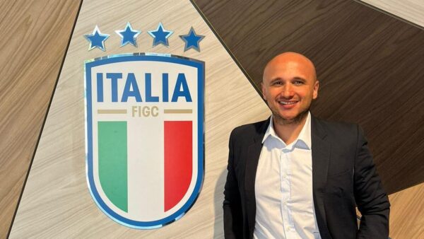 Alfredo Paniccia durante l’attività con la Nazionale italiana femminile di futsal