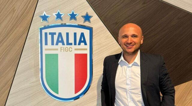 Alfredo Paniccia durante l’attività con la Nazionale italiana femminile di futsal