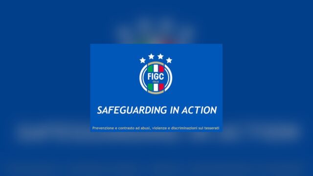 Grafica FIGC del progetto Safeguarding in Action