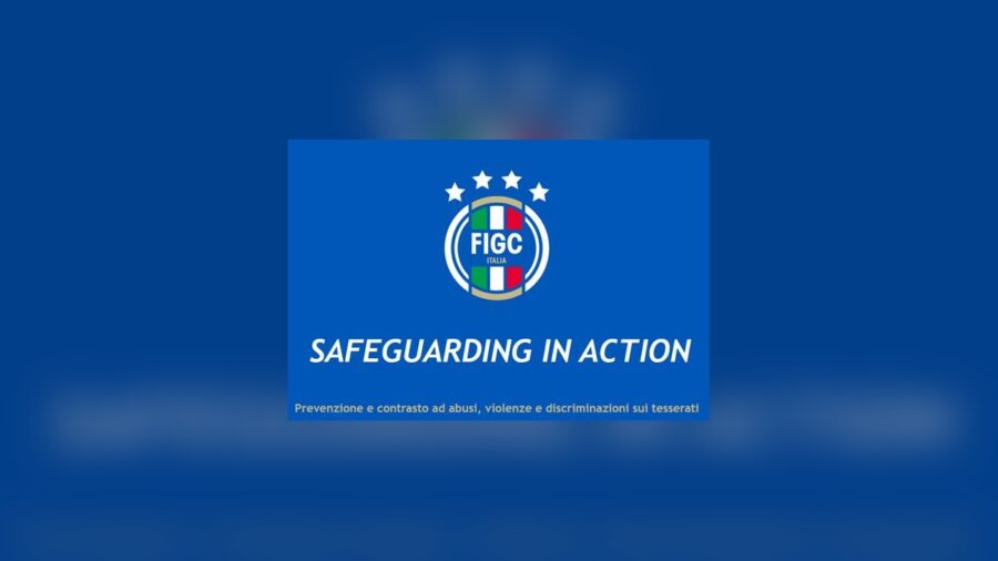 Grafica FIGC del progetto Safeguarding in Action
